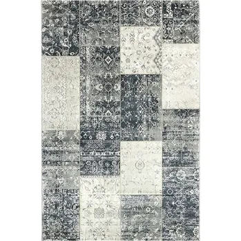 Koberec Breno Kusový koberec VELVET 3106/920, 155x230 cm, Vícebarevné/Šedá