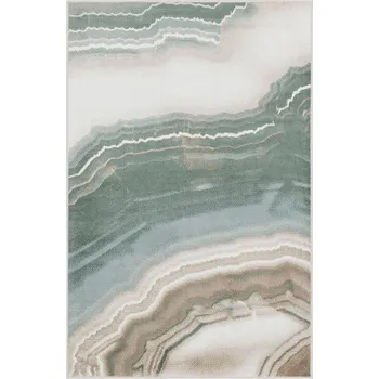 Koberec Breno Kusový koberec SENSI ATRANI Malachite, 80x150 cm, Vícebarevné