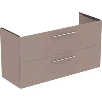 Nábytek Ideal Standard i.Life A - Umyvadlová skříňka, 120x44x63 cm, 2 zásuvky, matná béžová T5258NH