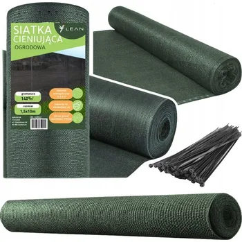 zahradní zástěna Stínící Tkanina na Oplocení , maskovací, šedá 1,5 m 10 m 140 g/m²