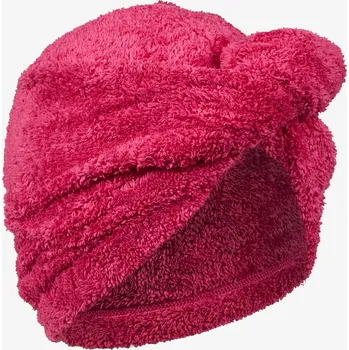 Ručník DECATHLON Ručník z mikrovlákna na osušení vlasů RŮŽOVÁ