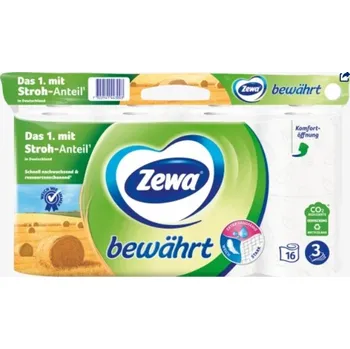 Toaletní papíry Suchý toaletní papír bez vůně Zewa 16 ks