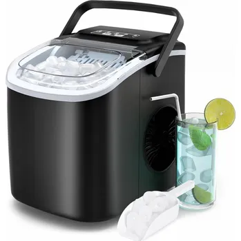 Výrobník ledu Výrobník ledu Bedee VELKÝ VÝROBNÍK LEDU černý 100 W