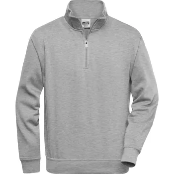 Pánská mikina Daiber | JN 831 grey heather 5XL Mikina (pracovní)