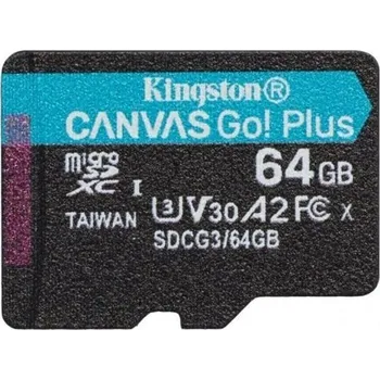 Kamera do auta Paměťová karta Kingston microSD U3 64GB