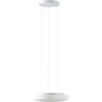 OSMONT EDNA LE5 závěsné skleněné svítidlo bílá IP40 4000 K 24W LED - OSMONT OS EDN73565
