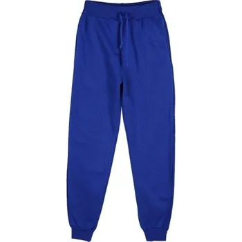 Pánské tepláky jednobarevné s kapsami na tkaničku polyester Pohodlné a stylové pro každodenní nošení a volnočasové aktivity modrá M