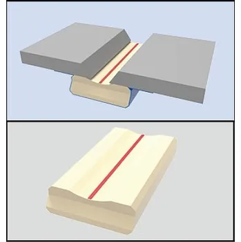 Příslušenství ke svářečce Keramická podložka se zaoblenou drážkou pr. 10,0 mm