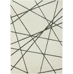 Breno Kusový koberec PORTLAND 2604/RT4I, 80x140 cm, Bílá/Vícebarevné