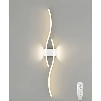 Nástěnné svítidlo Nástěnné svítidlo AjieQaQ bílé s integrovaným LED zdrojem 28 W