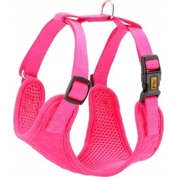 Postroj pro psa Dingo Beztlakové postroje s regulací M růžové