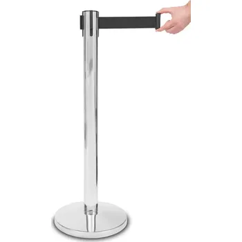 Plot Bariéra chromová, 2,25 m černý pás