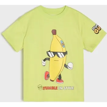 Oblečení a móda Sinsay - Tričko Stumble Guys - neonová - 283HG-71X - 283HG-71X-134