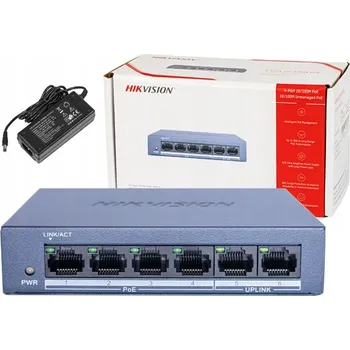 Switch Switch Hikvision PoE x4