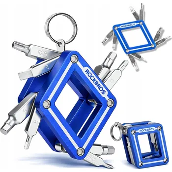 Sada nářadí ROCKBROS Sada nářadí na opravu kola 8v1 Multifunkční Modrá