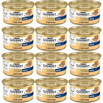 Krmivo pro kočku Purina Gourmet Gold paštika s krůtou