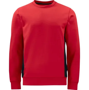 Pánská mikina ProJob | 2127 Sweatshirt Roundneck red 4XL Mikina (pracovní)