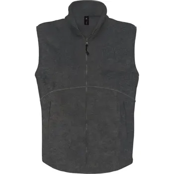 Pánská vesta B&C | Traveller + charcoal S Vesta (fleecová)