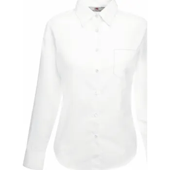 Dámská halenka F.O.L. | Lady-Fit Poplin Shirt LSL white M Halenka