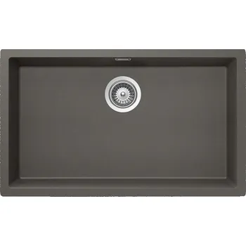 Granitový dřez SCHOCK KAIA N-100XL Silverstone Montáž: Horni