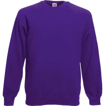 Pánská mikina F.O.L. | Classic Raglan Sweat purple XXL Mikina