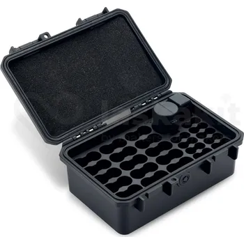 Elektronická stavebnice LaskaKit_cz Vodotesný box na AA, AAA a Knoflíkové baterie + Tester