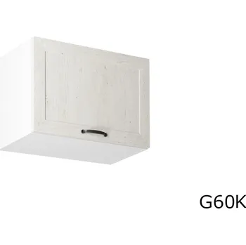 Kuchyňská skříňka Kuchyňská skříňka horní KINGDOM G60K Barva: bílá sosna skandinávská/dub divoký, Rozměr: 60x40x32