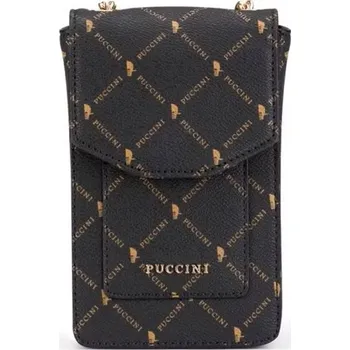 PUCCINI kabelka přes rameno eko kůže hnědá BLXP0048T-2