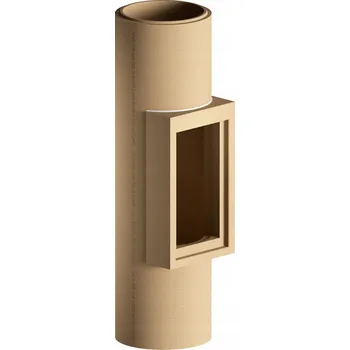 Komín Keramická komínová čistící tvarovka fi 160 66 cm pro systémové komíny, revizní otvor