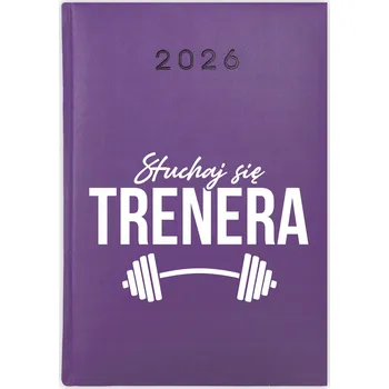 Kalendář Knižní kalendář 2026 A5 FunnyCase fialový