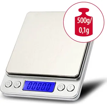 Kuchyňská váha Houseware No.500 Kuchyňská váha, stříbrná 500gx0,1g