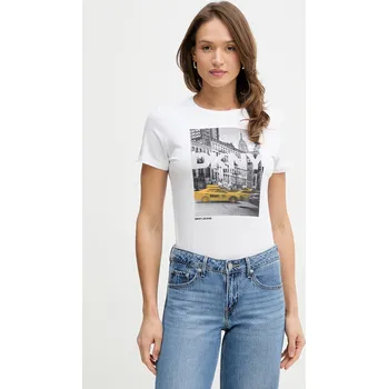 Pánské tričko Tričko Dkny DJ6T1748 bílá 00X, vel. M