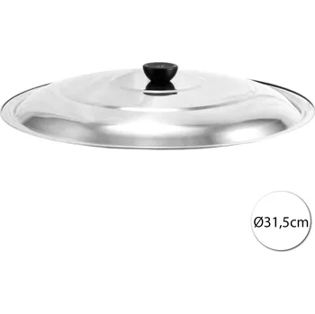 Poklice Perfect Home 14904 Nerezová poklice na kotlík 31 cm