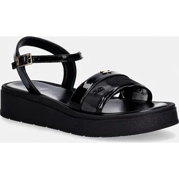 Dívčí sandály Dětské sandály Elisabetta Franchi F4A2.E0595.35.38 černá 99X, EUR 35