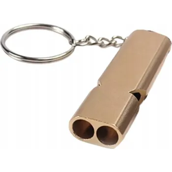 Eurobatt® Signální píšťalka na klíče zlatá
