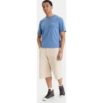 Pánské tričko Quiksilver T-Shirt EQYZT08307 Modrá Regular Fit XL