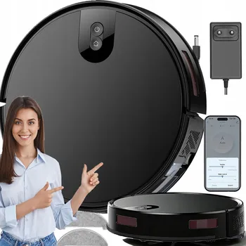 Vysavač 3V1 UKLÍZECÍ ROBOT PRO AUTOMATICKÉ VYSÁVÁNÍ PRACHU Z KOBERCŮ