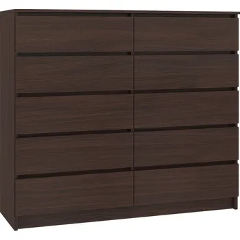 Komoda Komoda ARMARIA K120 10SZ Barva: wenge, Rozměr: 138x121x40
