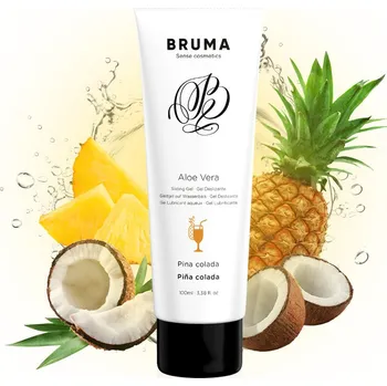 Lubrikační gel BRUMA Lubrikant Pina Colada s Aloe Vera 100 ml | intimní gel na vodní bázi