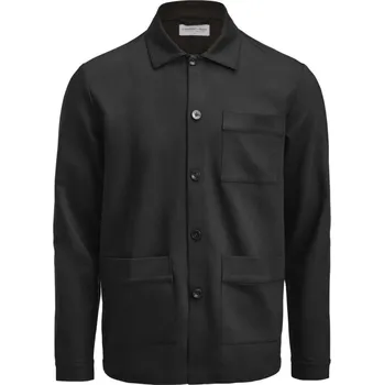 J.Harvest & Frost | Patch Pocket Overshirt black XXL Bunda