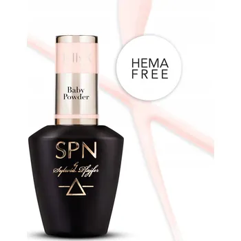 Lak na nehty Gel v lahvičce JellyX Baby Powder Nude Hustý 8 ml SPN Nails