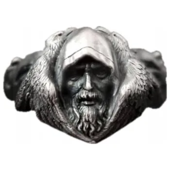 Prsten Dárek prstýnek s pečetí Viking Witcher z nerezové ocel 316L