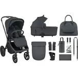 Kočárek 2v1 Goya Platinum Graphite