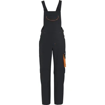 montérky PARKSIDE® Pánské pracovní kalhoty s laclem (černá, 56)