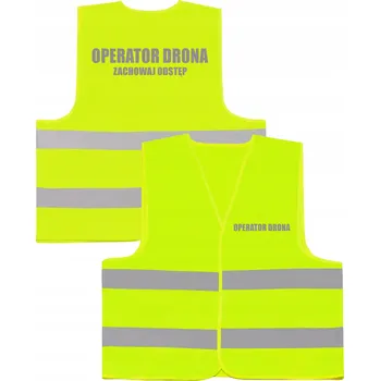 Pánská vesta Reflexní vesta Odblaskowo unisex XXL