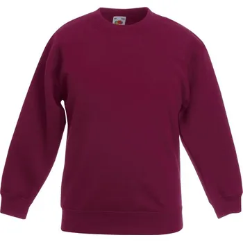 Dívčí mikina F.O.L. | Classic Kids Set-In Sweat burgundy 152 Mikina - dětská