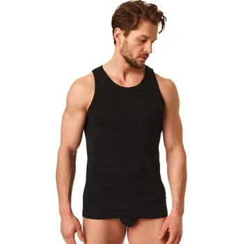 Pánské tílko Tričko Key MVS 012 A26 M-2XL černá L