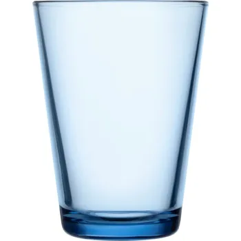 Sklenice Iittala Sklenice Kartio 0,4l, 2ks, modré aqua