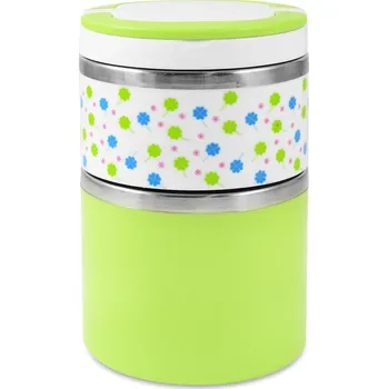 Jídlonosič Perfect Home 13881 Termoobědař 2-dílný, 750 ml, zelená