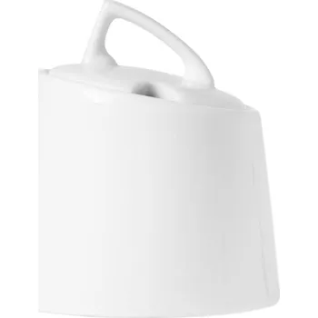 Cukřenka HomeDelux HD12059 Porcelánová cukřenka s víkem 9cm, bílá